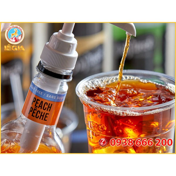 SIRO DAVINCI ĐÀO 750ML (PEACH GARDEN SYRUP)