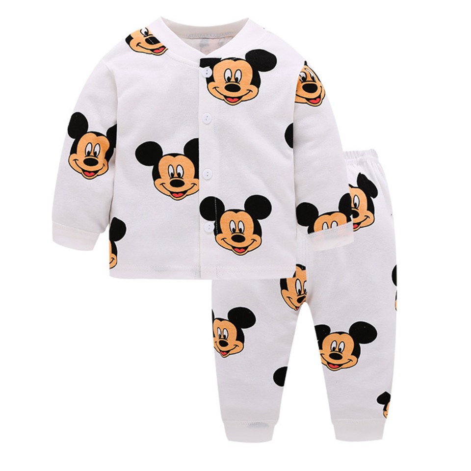 BỘ PIJAMA THUN COTTON CO DÃN 4D CHO BÉ TRAI/BÉ GÁI