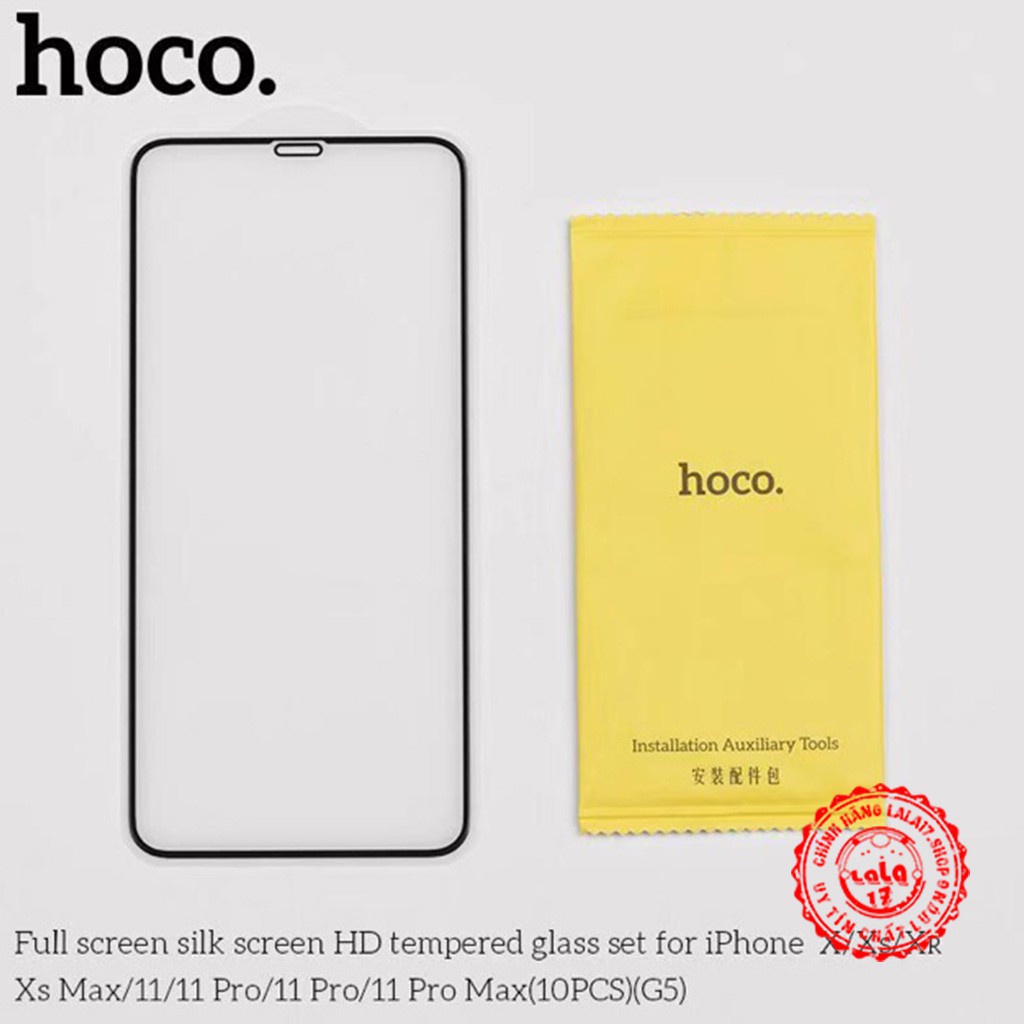 Kính cường lực iphone Hoco G5 cao cấp ip/6/6plus/6s/6splus/7/7plus/8/8plus/x/xr/xs/11/12/pro/max/plus/promax/lala17