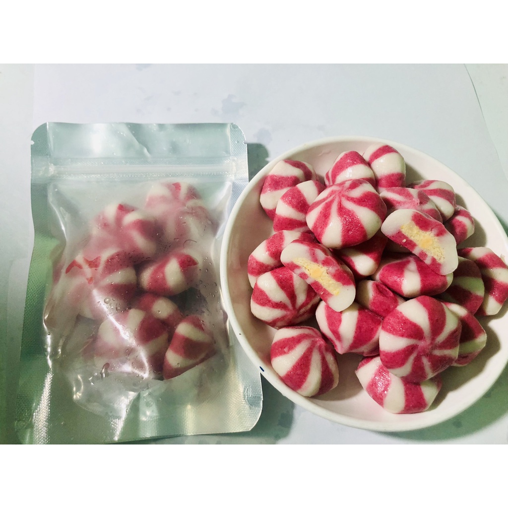100gr  Viên Hải Sản nhân Phô mai Trứng muối phumark siu ngon
