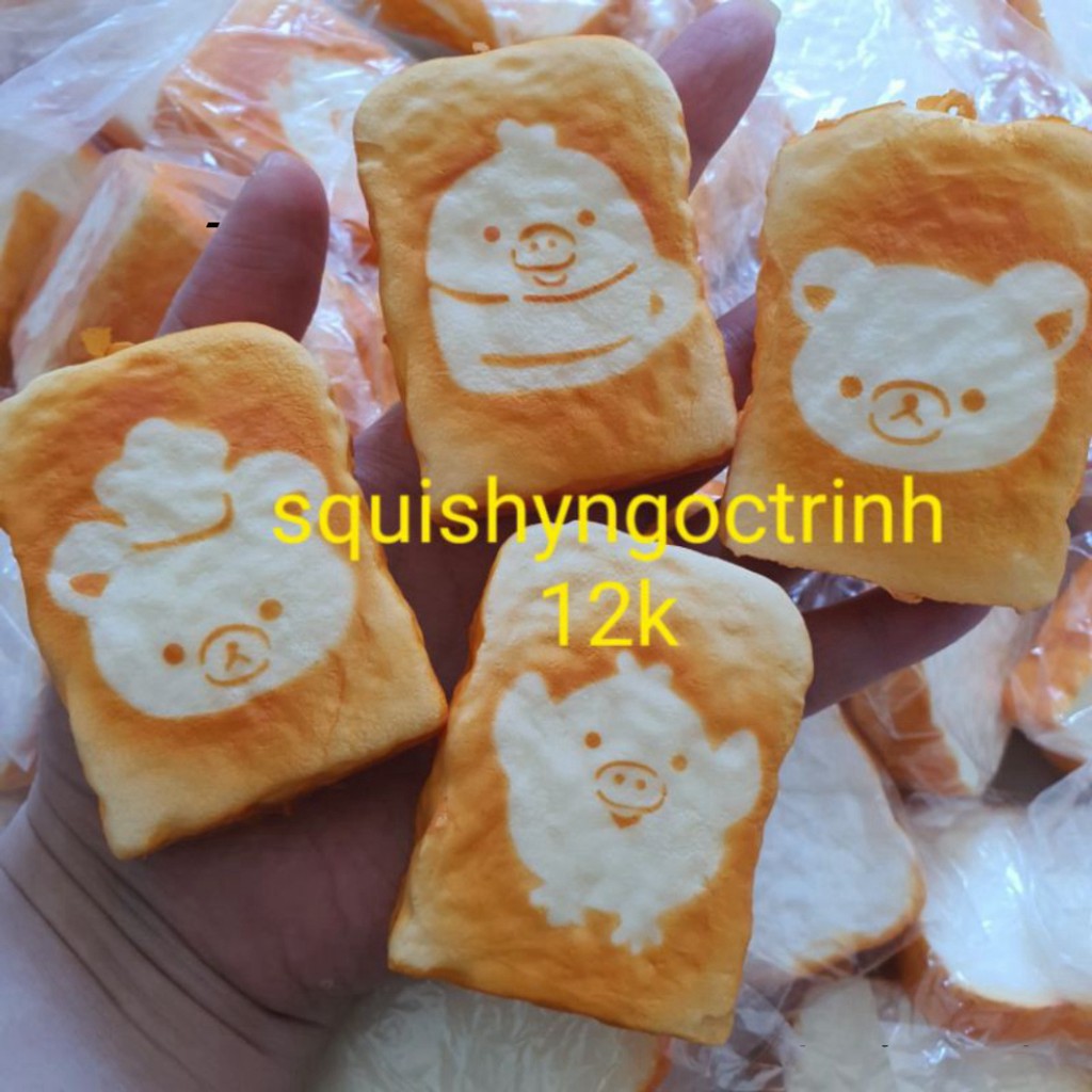 Squishy bánh mì mini