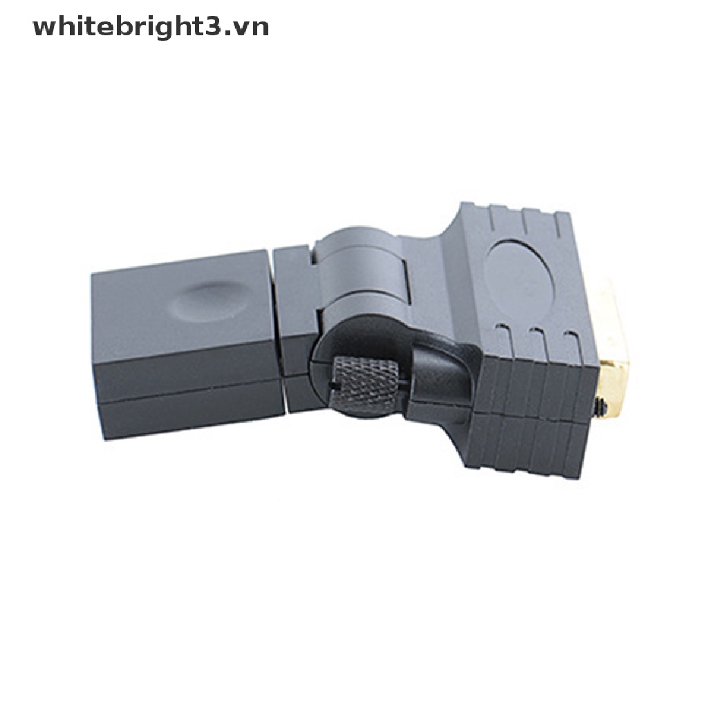 Đầu Chuyển Đổi Từ DVI Sang HDMI DVI 24 + 1 Xoay 360 Độ