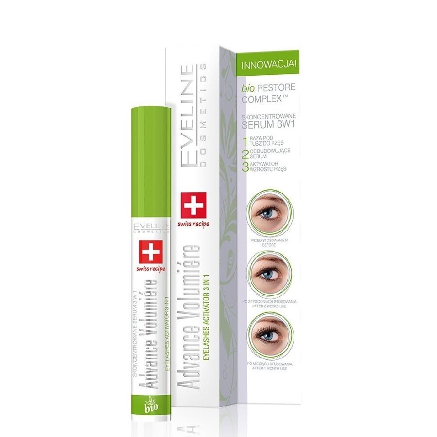 Serum dưỡng dài mi Eyelashes activator 3in1 tuyb 10ml (Balan). Giúp mi phát triển tự nhiên, ngăn rụng mi