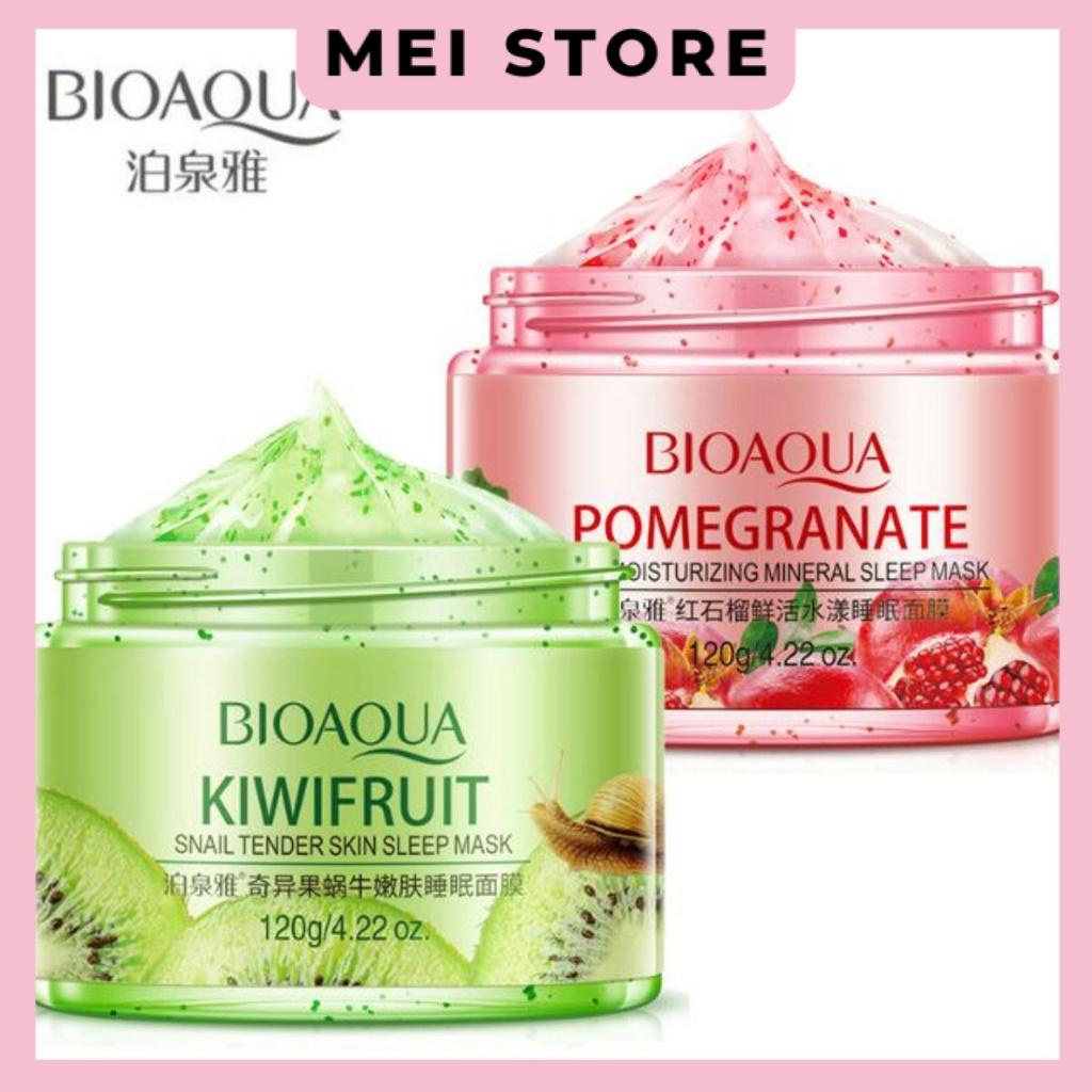 Mặt nạ ngủ Bioaqua HOA QUẢ (Kiwi & Lựu)