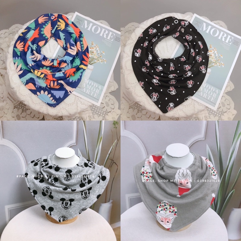 yếm cotton cho bé