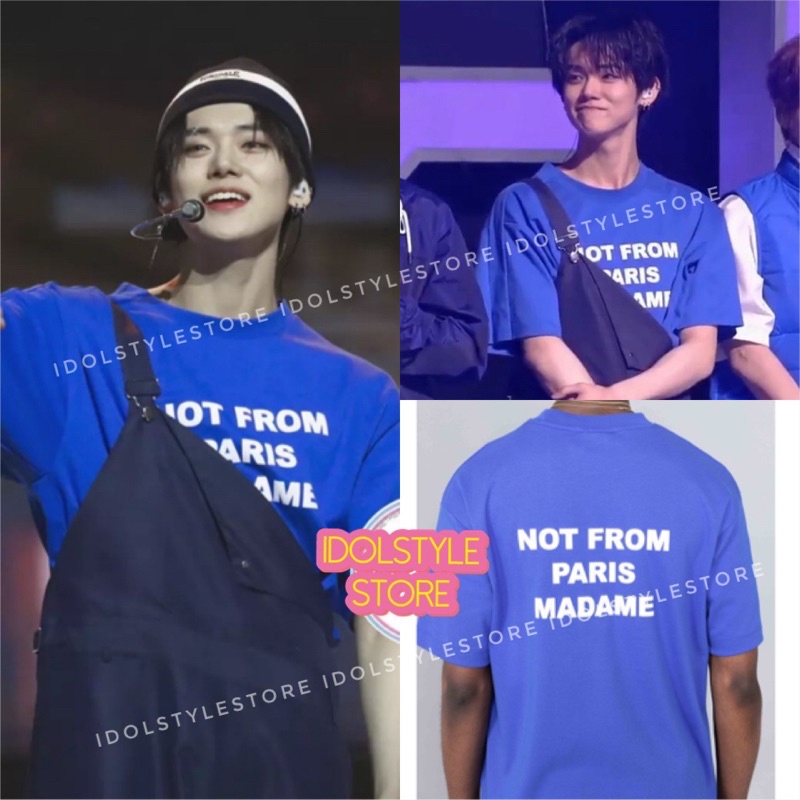 áo thun Not from xanh như YeonJun TXT