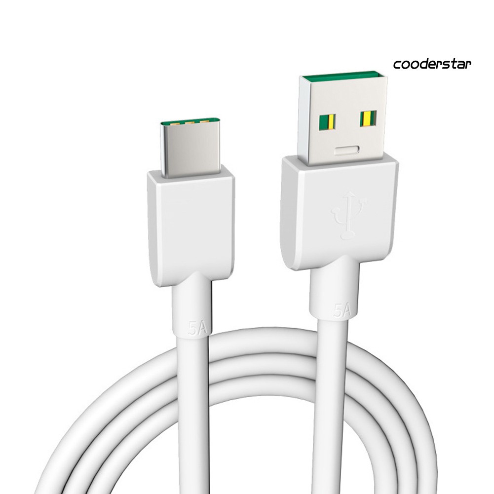 ★COOD★1/2m 5A Flash Charge Type-C Charging Cable Data Transfer Cord for OPPO VOOC