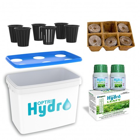 Bộ 1 chậu trồng rau ăn lá thủy canh tĩnh Growbox Leafy Kit 1 Hợp Trí