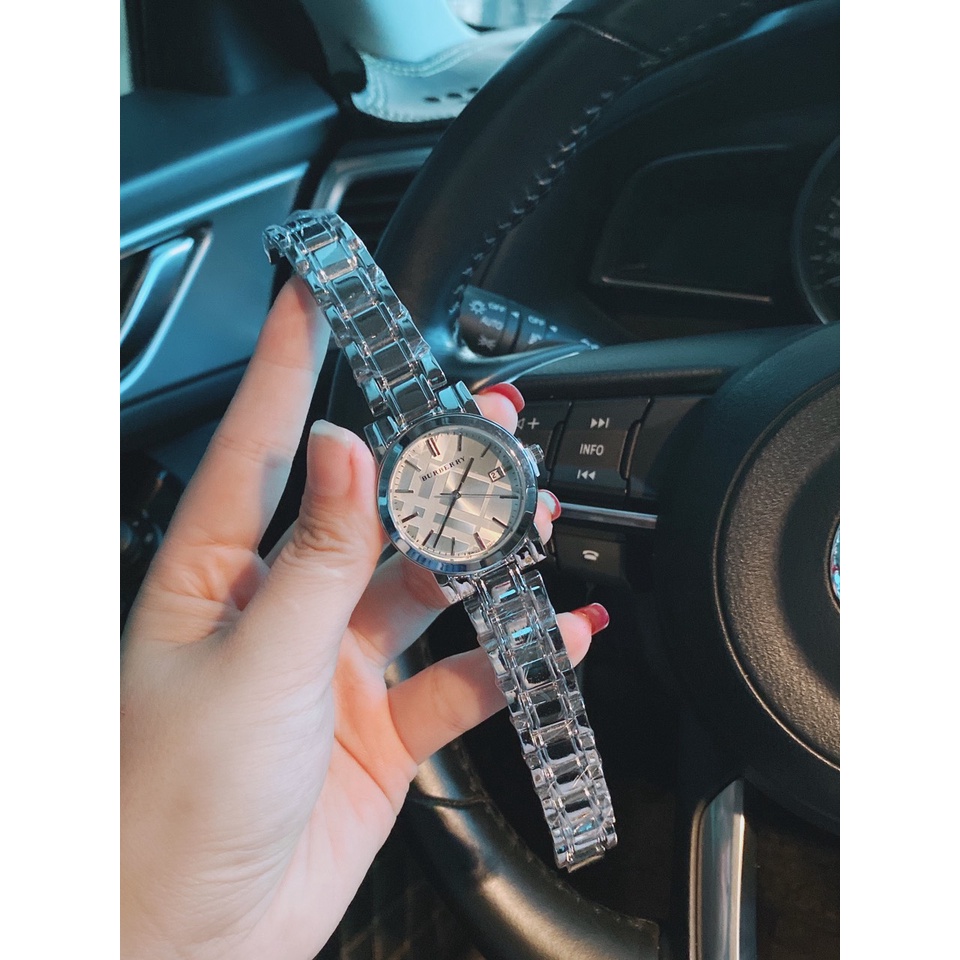 Đồng hồ nữ Bubery dây kim loại không gỉ, hàng full box, thẻ bảo hành 12 tháng