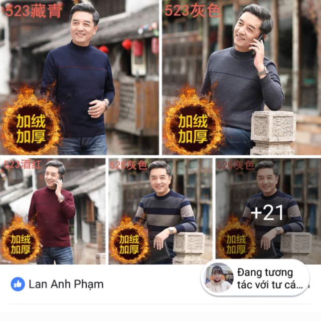 Áo bố lót lông siêu đep
