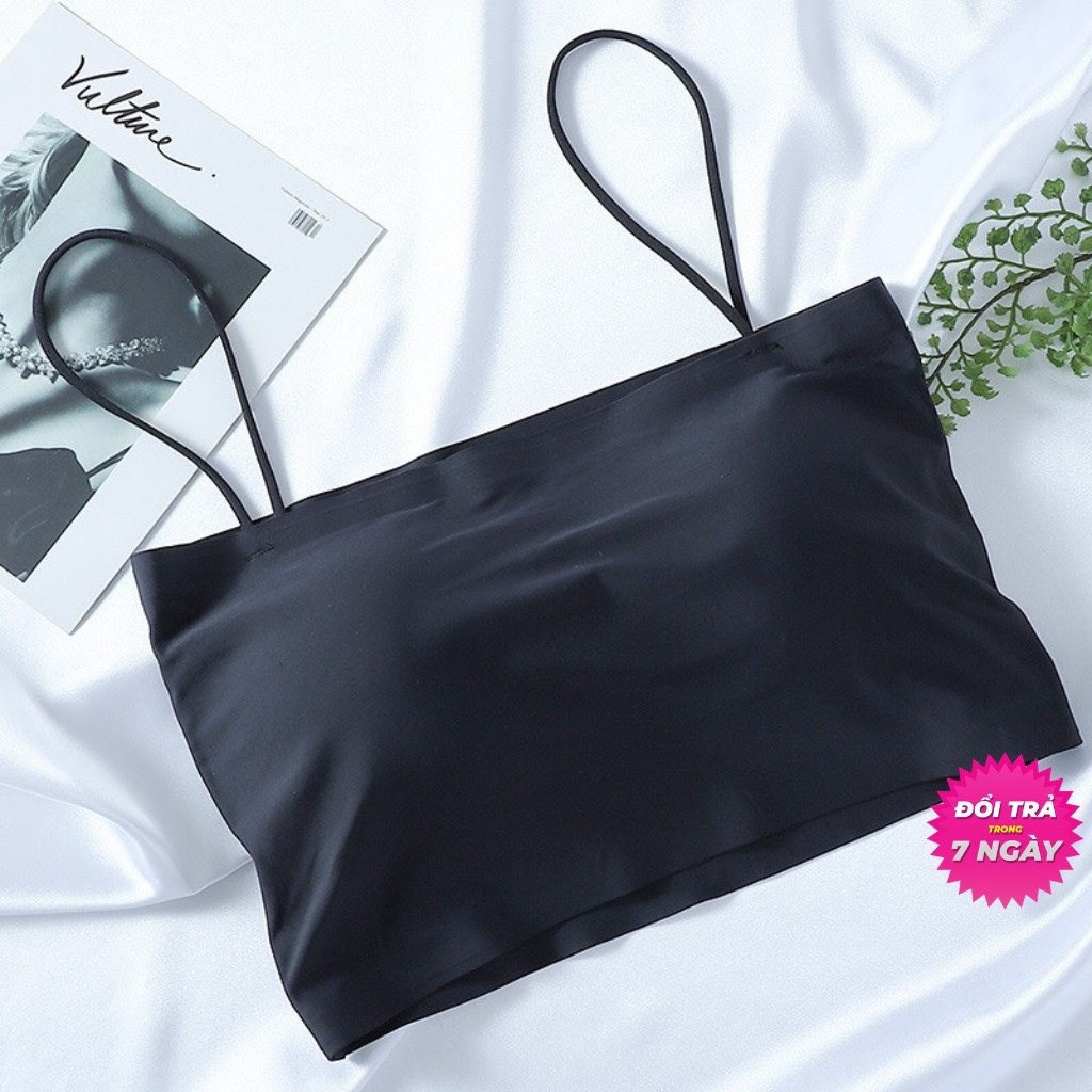 Áo Ngực S3BRA06CBT Áo Bra Chất Su Quây Hở Vai Cực Hot Hit Siêu Thoải Mái Màu Trắng Mặc Áo Dài(Freesize 45-65kg) | BigBuy360 - bigbuy360.vn