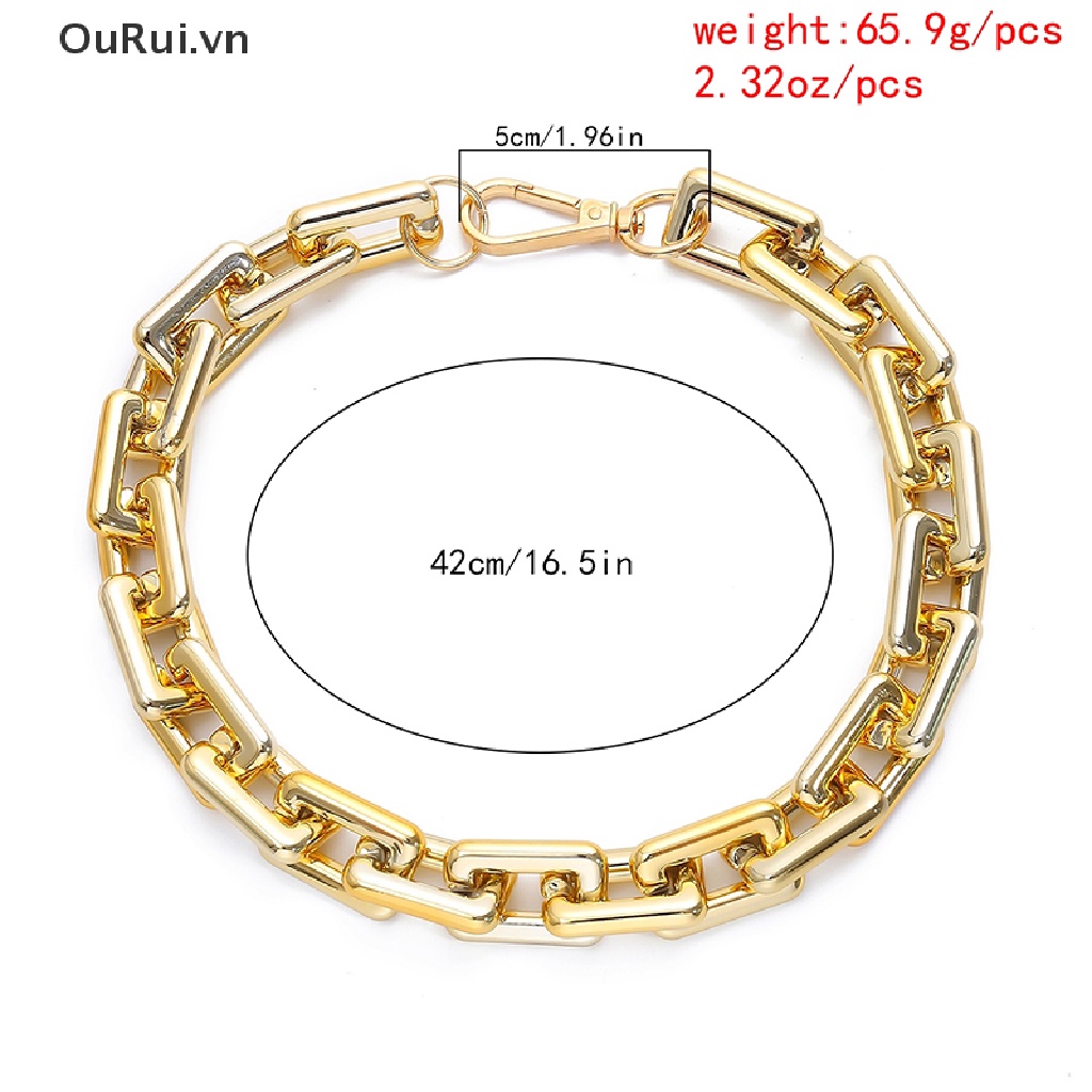 Vòng Cổ Choker Làm Từ Hợp Kim Phong Cách Hip Hop punk Cho Nữ