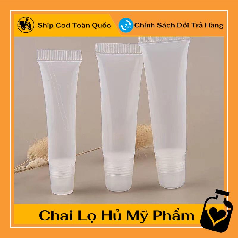 Tuýp Chiết Mỹ Phẩm ❤ Tuýp (tube) nhựa lip balm 8ml , tuýp chiết mỹ phẩm , phụ kiện du lịch , phụ kiện du lịch