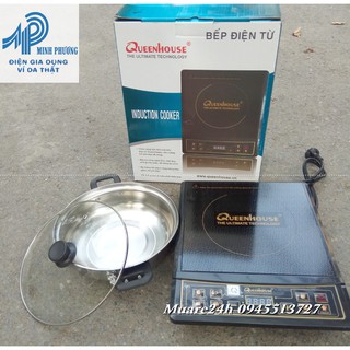 Bếp điện từ Queenhouse QH- 1033 Đen