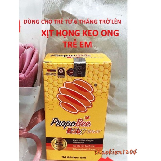 XỊT HỌNG KEO ONG chính hãng PROPOBEE