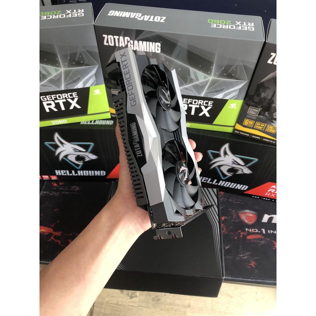 Card màn hình Zotac RTX2060 (6GB GDDR6, 192-bit) NEW | BigBuy360 - bigbuy360.vn