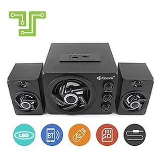 Loa 2.1 Kisonli TM-8000A Bluetooth - AC 220V