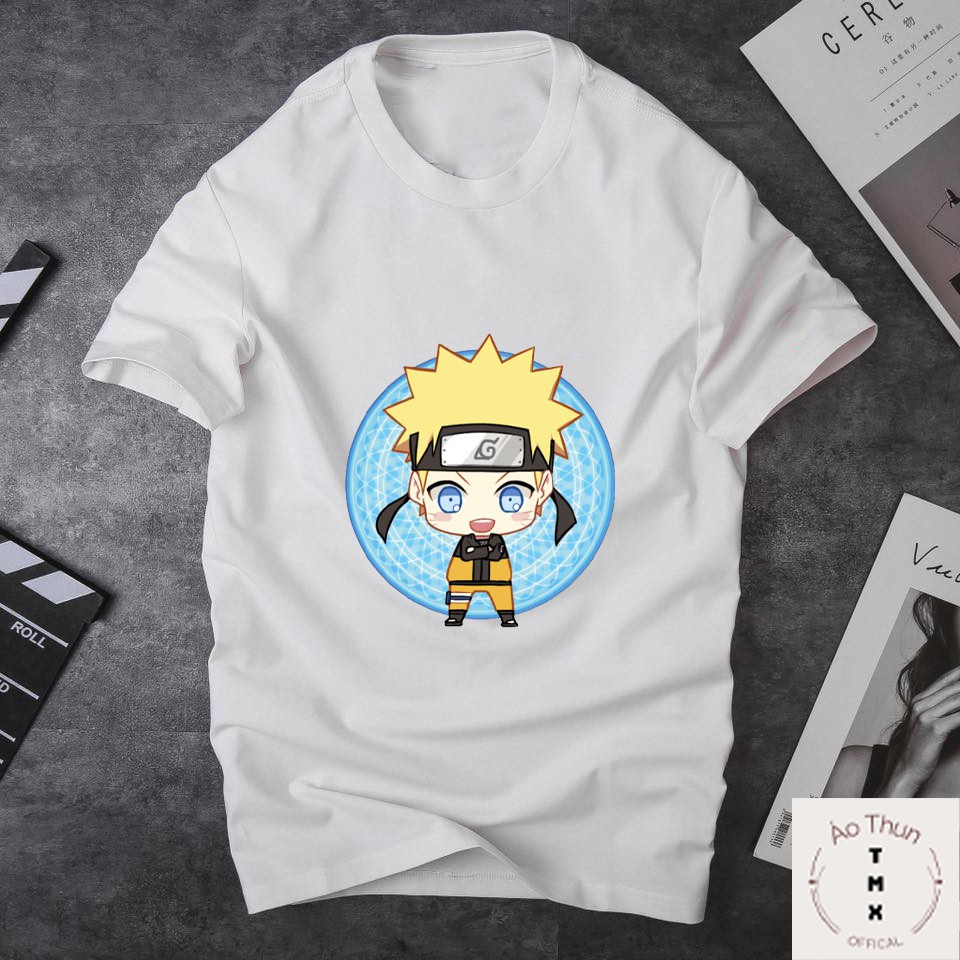 Áo Thun Tay Lỡ Form Rộng Unisex In Hình Naruto13 Đẹp Cute Dễ Thương - Áo Phông Nam Nữ Cổ Tròn Chất Cotton TMX | BigBuy360 - bigbuy360.vn
