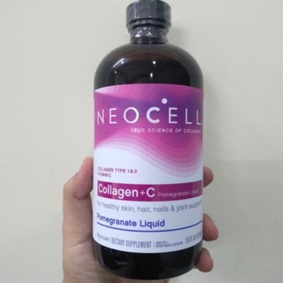 Collagen neocell +C tuyp 1&3 mỹ 473ml hương lựu date 4/21