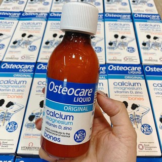 Canxi Sữa Osteocare UK - Canxi Nước Osteocare 200ML Dùng Được Cho Trẻ Từ 3 Tuổi, Mẹ Bầu Bí, Sau Sinh, Người Già
