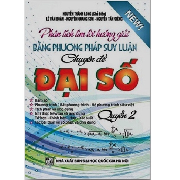 Sách - Phân Tích Tìm Tòi Hướng Giải Bằng Phương Pháp Suy Luận Đại Số Quyển 2