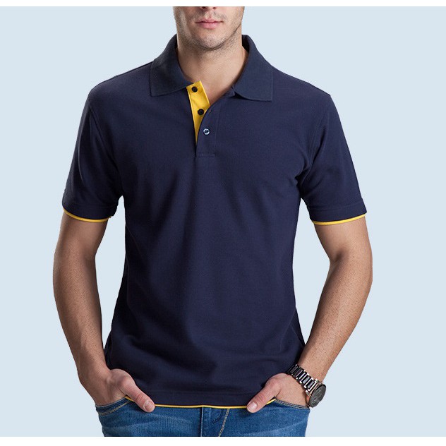 Áo thun thun / phông polo nam có cổ ngắn tay vải cotton cá sấu, kiểu dáng đơn giản lịch sự trẻ trung PL2M | BigBuy360 - bigbuy360.vn