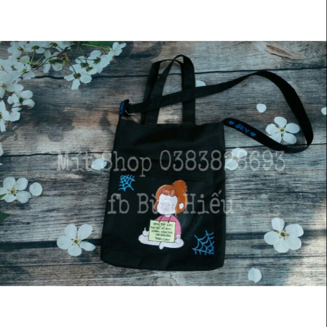 Túi tote vẽ tay