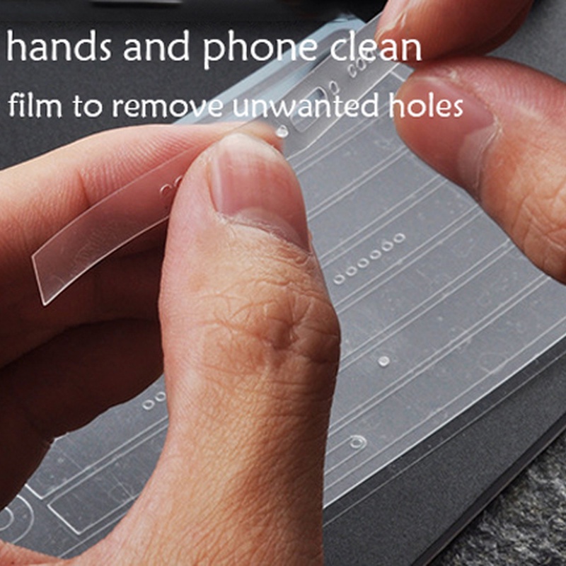 1 Cặp Film Dán TPU Mềm Trong Suốt Trái Cây Tự Động Cho Iphone