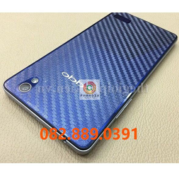 Miếng dán mặt lưng skin carbon Oppo Mirror 5 (A51)