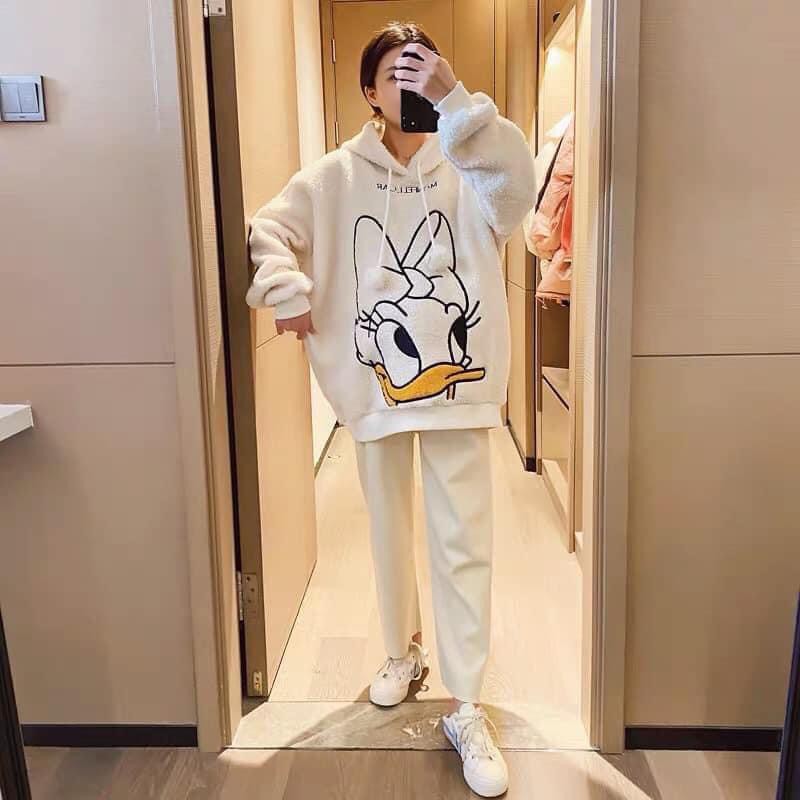 Áo Nỉ Lông Vịt cute-Áo Hoodie Lông-Áo Nỉ Hoodie-Áo Lông Có Mũ-Áo Nỉ Mũ-Áo Hoodie Có Mũ_Áo Vịt Ấm- Áo Nỉ Lông  | BigBuy360 - bigbuy360.vn