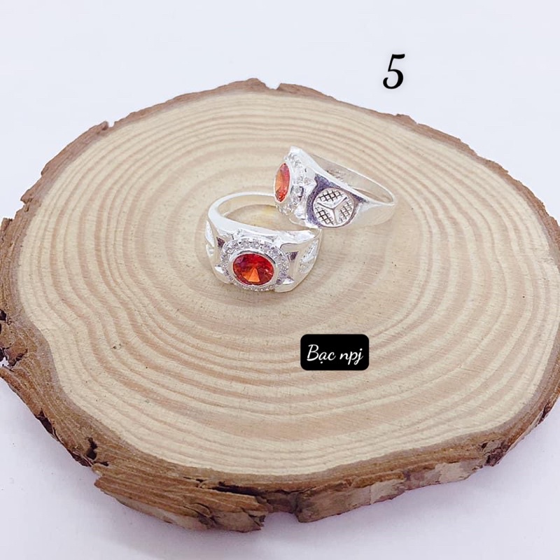 Nhẫn cho bé, các nhẫn Bạc Ta  cho bé trai ⚡️ CAO CẤP ⚡️ - Bạc Npj