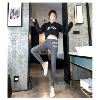 Quần legging len tăm