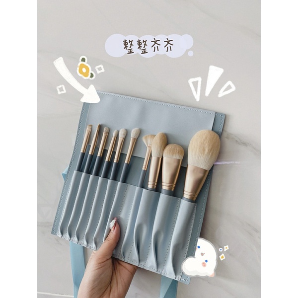 Set 10 cọ trang điểm lông mềm chất lượng cao