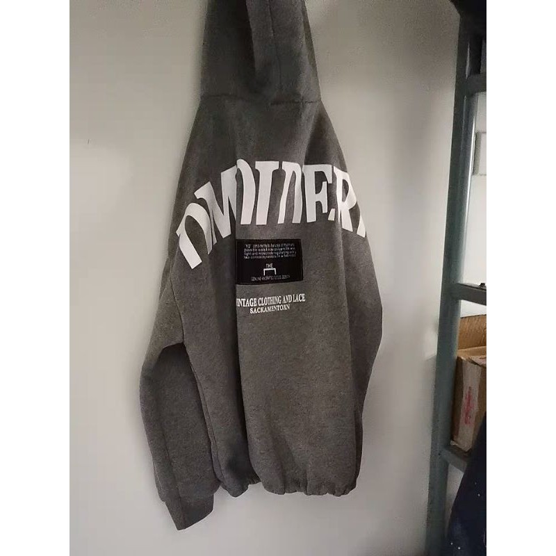 (order) ÁO KHOÁC DÁNG PHỒNG IN CHỮ QUẢNG CHÂU KÈM HÌNH THẬT | BigBuy360 - bigbuy360.vn