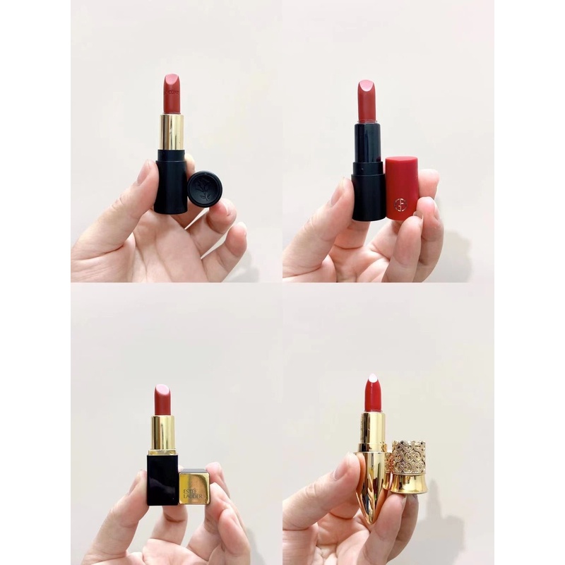 Set 12 Son Môi Lancome TOMFORD TF Ace 520 Cao Cấp Kèm Hộp Đựng