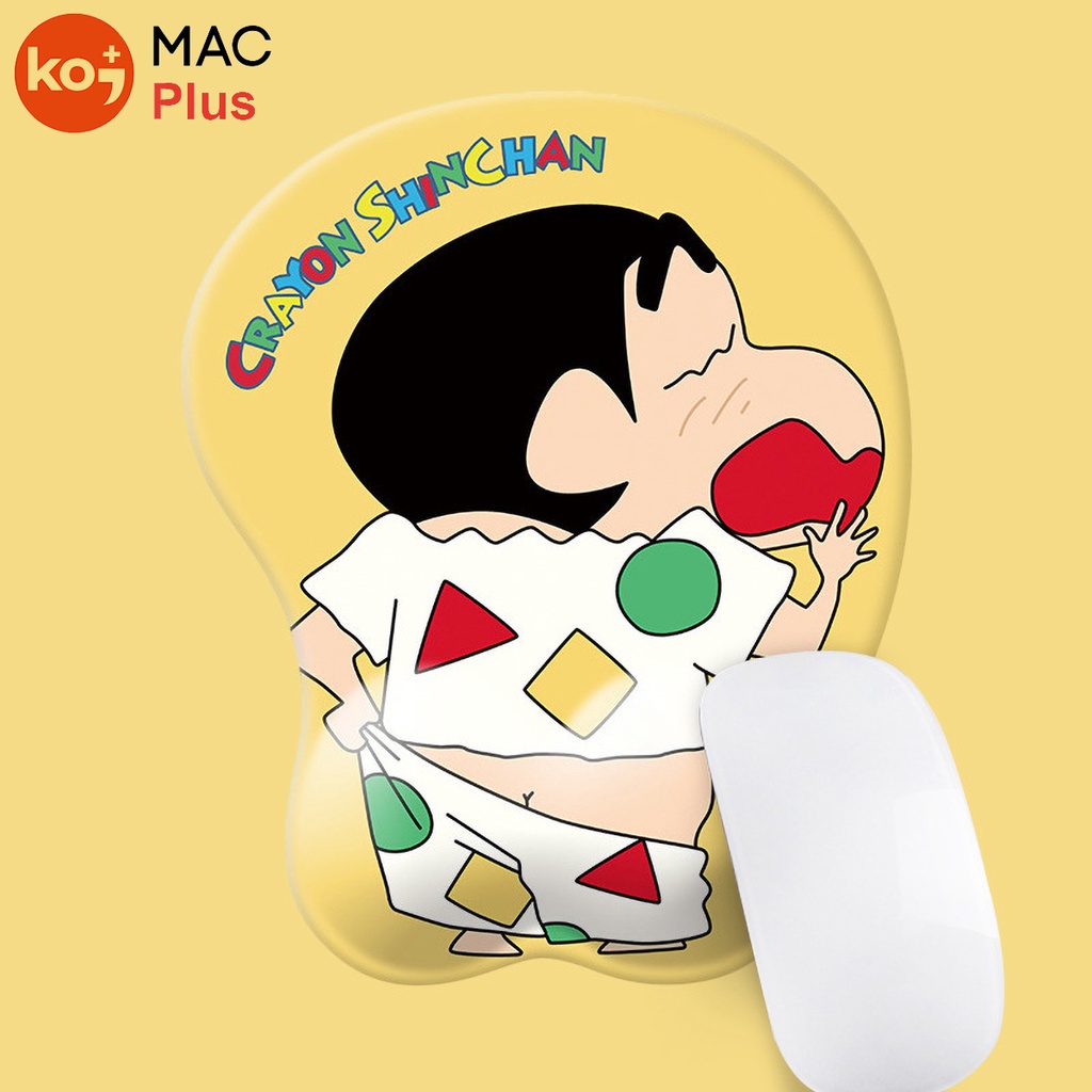 Lót Chuột Máy Tính Đệm Silicon KOJMAC PLus CuShin ( Mouse Pad Gaming Cute 3D Di Kê Tay Chống Mỏi Cổ Tay Dễ Thương )