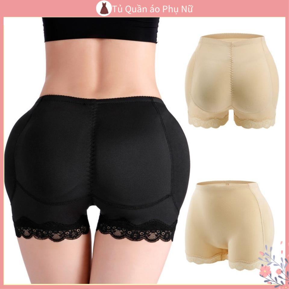 Qu n L t n M ng Quần Lót Nâng Hông Có Mút Nâng Mông Phối Ren Giả -