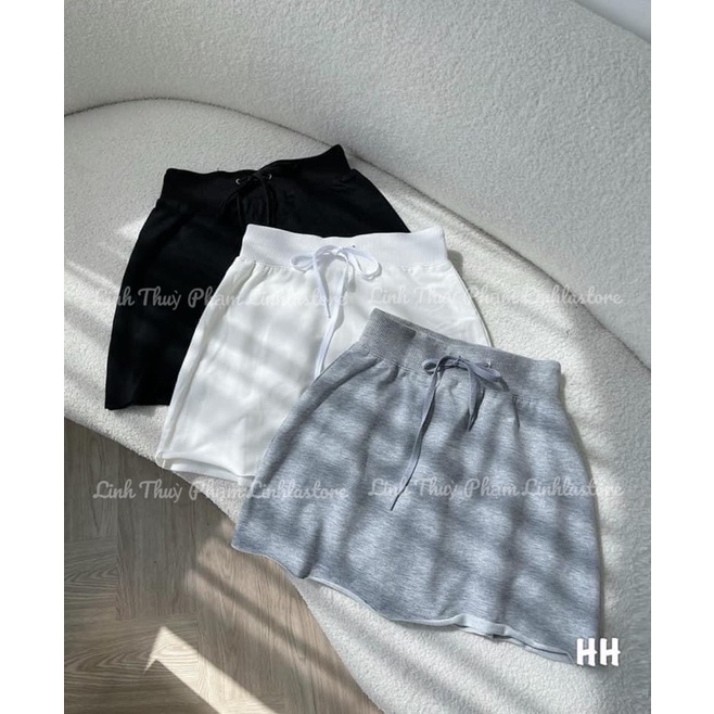 CHÂN VÁY CHỮ A KÈM LÓT TRONG PHONG CÁCH ULZZANG ĐƯỜNG PHỐ / CHÂN VÁY CHỮ A LINHLASTORE