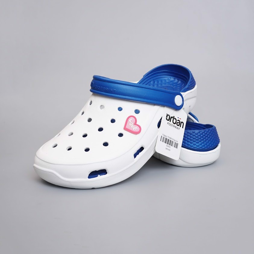 [Mã SKAMLTSM9 giảm 10% đơn 99K] [Thanh lý lỗ] Giày sục urban nam nữ siêu nhẹ - Trắng lòng xanh | BigBuy360 - bigbuy360.vn