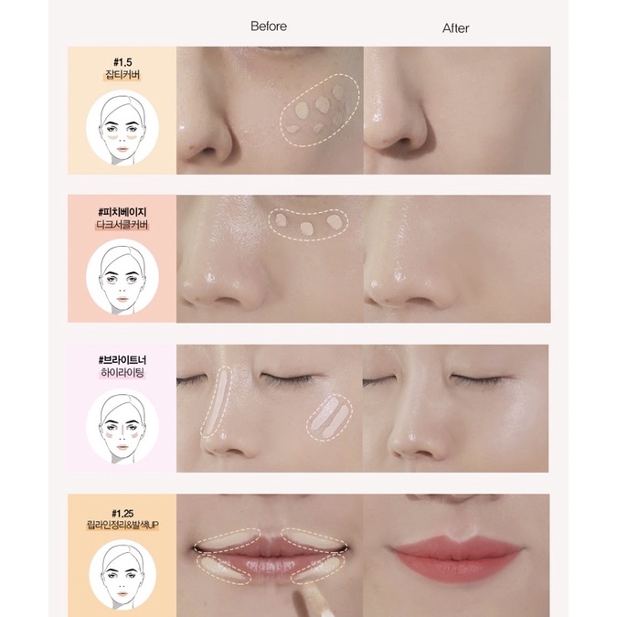 CHE KHUYẾT ĐIỂM COVER PERFECTION CONCEALER