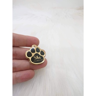 Pet's name - bảng tên đồng dấu chân