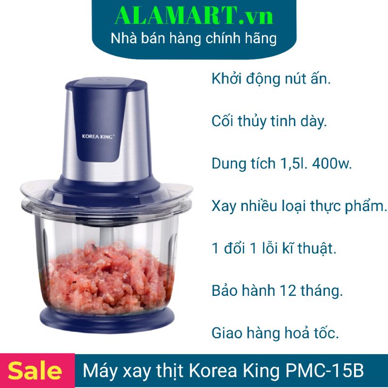 Máy Xay Thịt Korea King PMC-15B (1.5L)