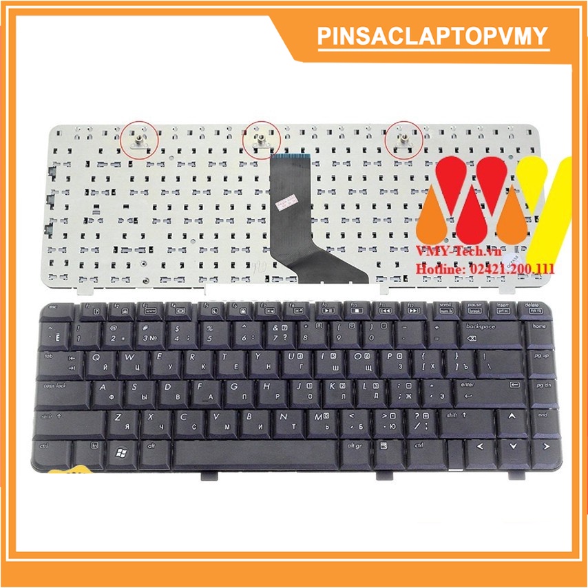 Bàn phím laptop HP DV2300 series DV2310 DV2312 DV2314 DV2315 DV2317 DV2320 NEW 100%