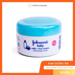 Kem dưỡng da sữa gạo Johnson's baby