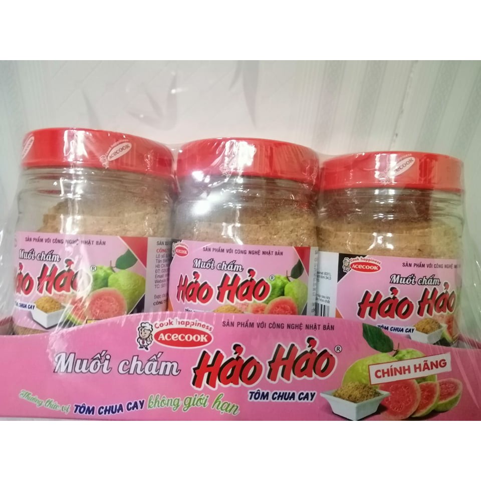 Muối Hảo Hảo Tôm Chua Cay 120g Chính Hãng Acecook Date 4/2022