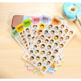 Giấy hình Dán Sticker dán