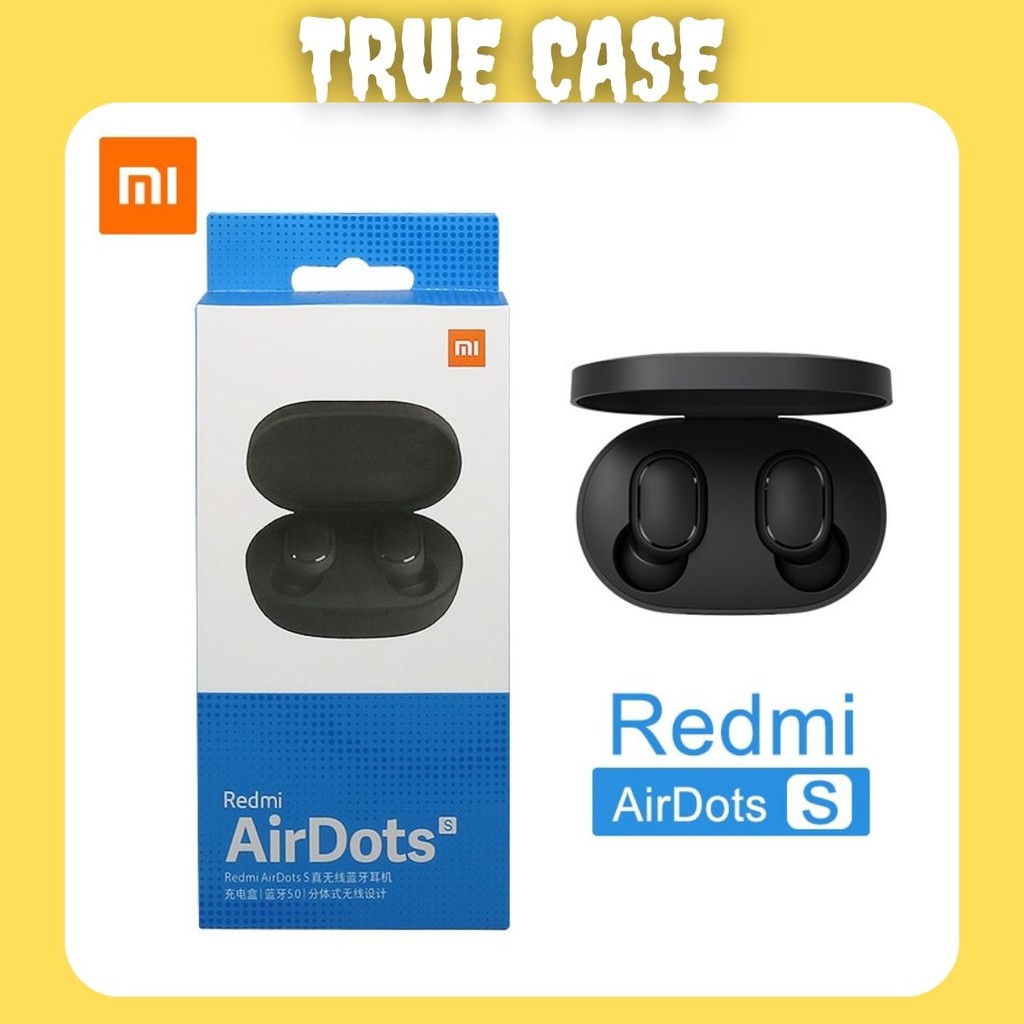 Tai nghe không dây Redmi Airdots S - Bluetooth 5.0, True Wireless, bản cải tiến kết nối chính - phụ chuyên gaming