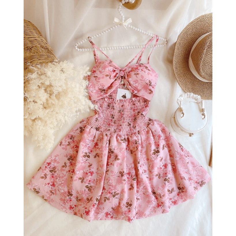 [ MẪU MỚI- GIÁ ƯU ĐÃI ]  ĐẦM VOAN TIỂU THƯ CHẠY SMOCKING/ HOẠ TIẾT HOA, DỄ THƯƠNG, NỰ TÍNH, PHÙ HỢP CÁC DỊP ĐI CHƠI UP s