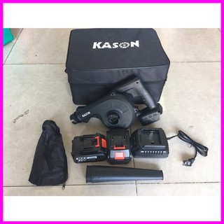 Máy thổi hút bụi dùng pin KASON (kèm 2 pin và 1 sạc 88V 10Cell)