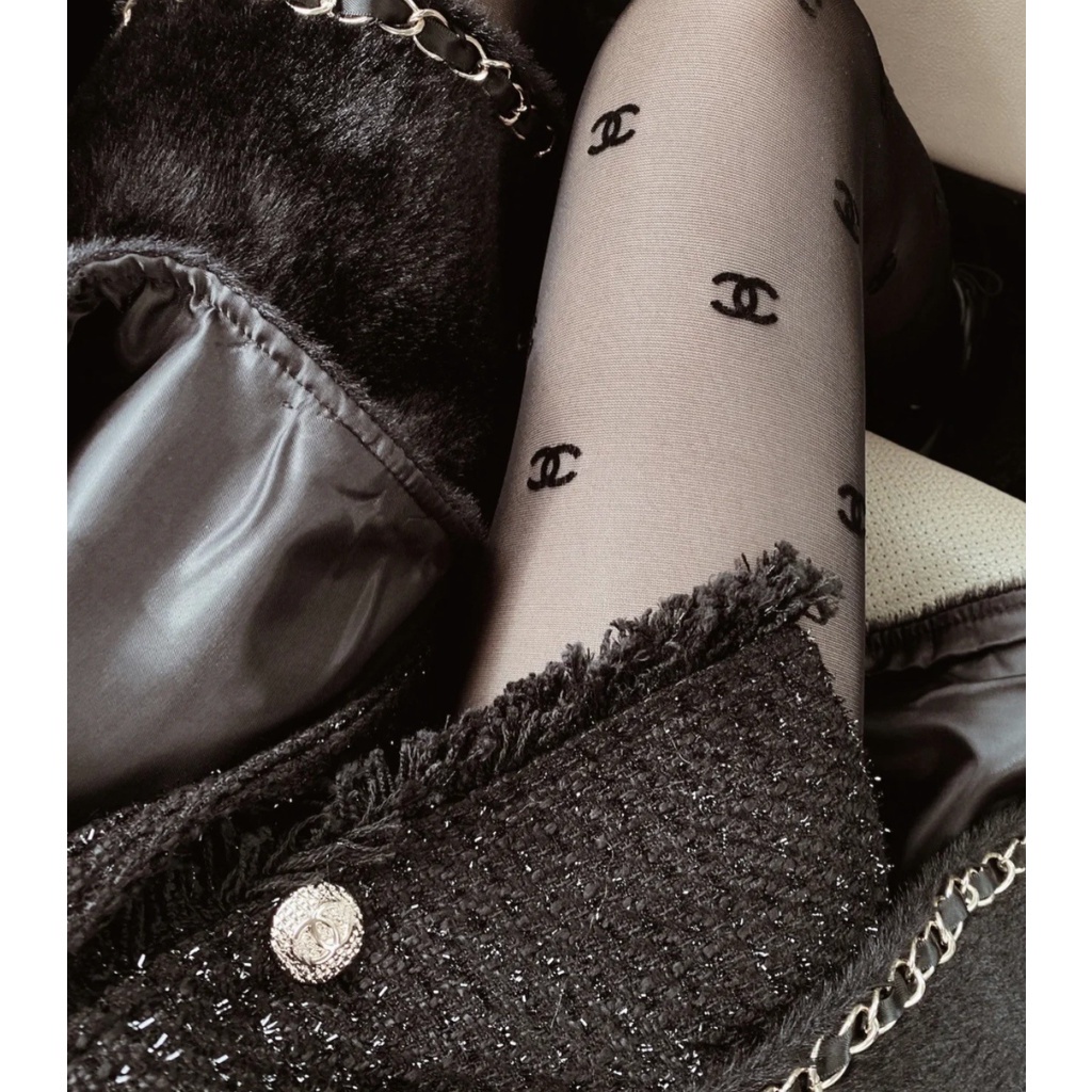 Sexy Girls Pantyhose Anti-hook Sexy Women Tights Ultra Thin Silk Tights with Embroidered Letters Tights